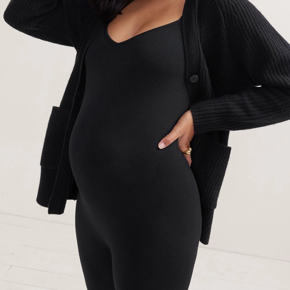 HATCH X Peloton The Body Rib Unitard Jumpsuit Maternity Size L Large